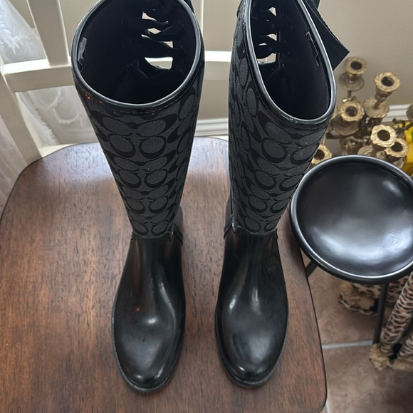Coach rain boots - Picture 2 of 4
